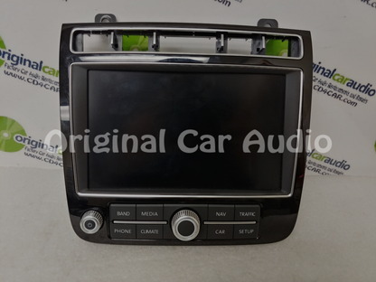 2015 2016 2017 Volkswagen VW Touareg Navigation Display Screen Monitor Control Unit