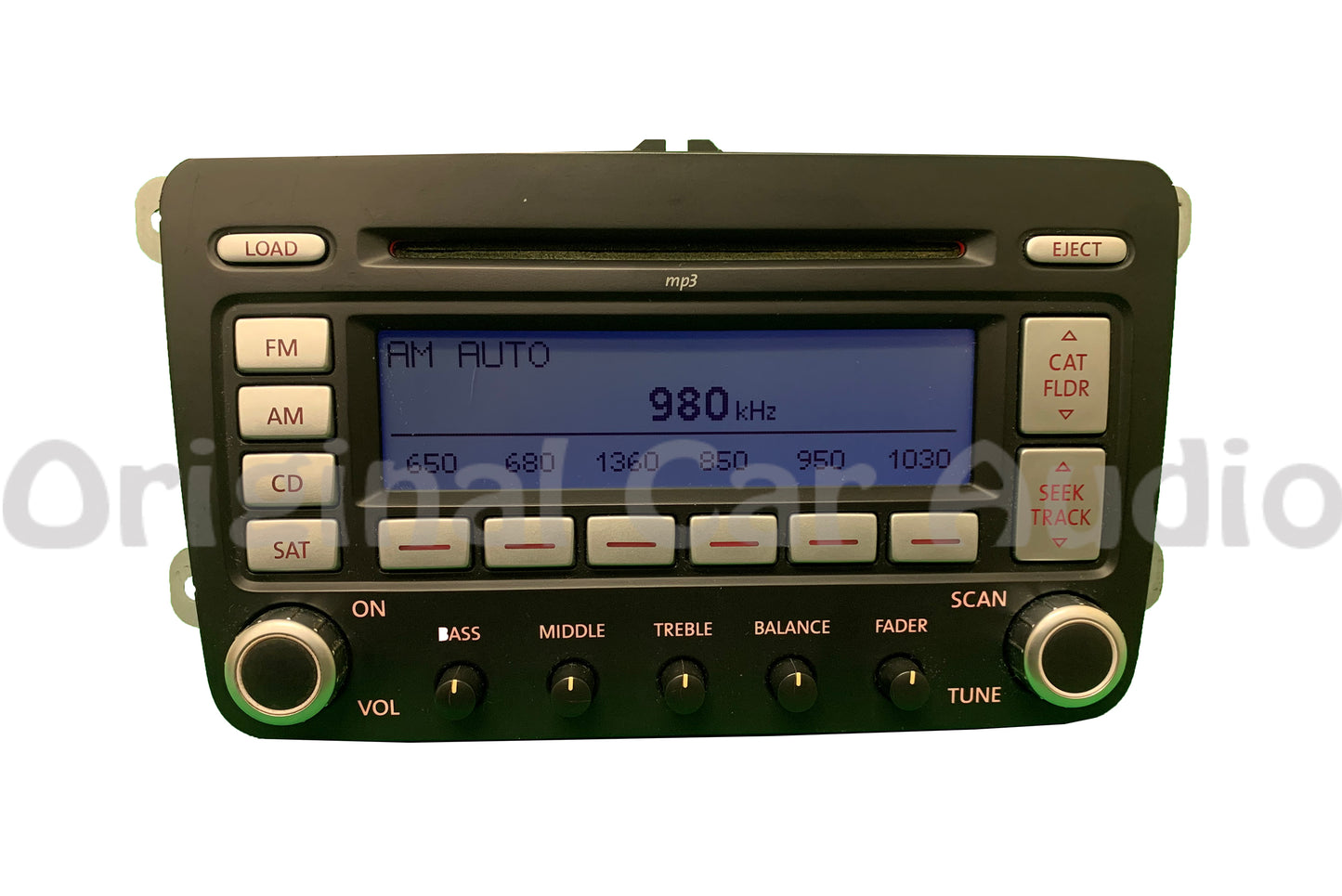 VOLKSWAGEN VW Jetta Passat Rabbit Golf GTI EOS Radio Stereo 6 Disc Changer CD Player 2006 2007 2008 2009 1K0 035 180 1K0035180