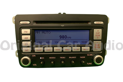 VOLKSWAGEN VW Jetta Passat Rabbit Golf GTI EOS Radio Stereo 6 Disc Changer CD Player 2006 2007 2008 2009 1K0 035 180 1K0035180