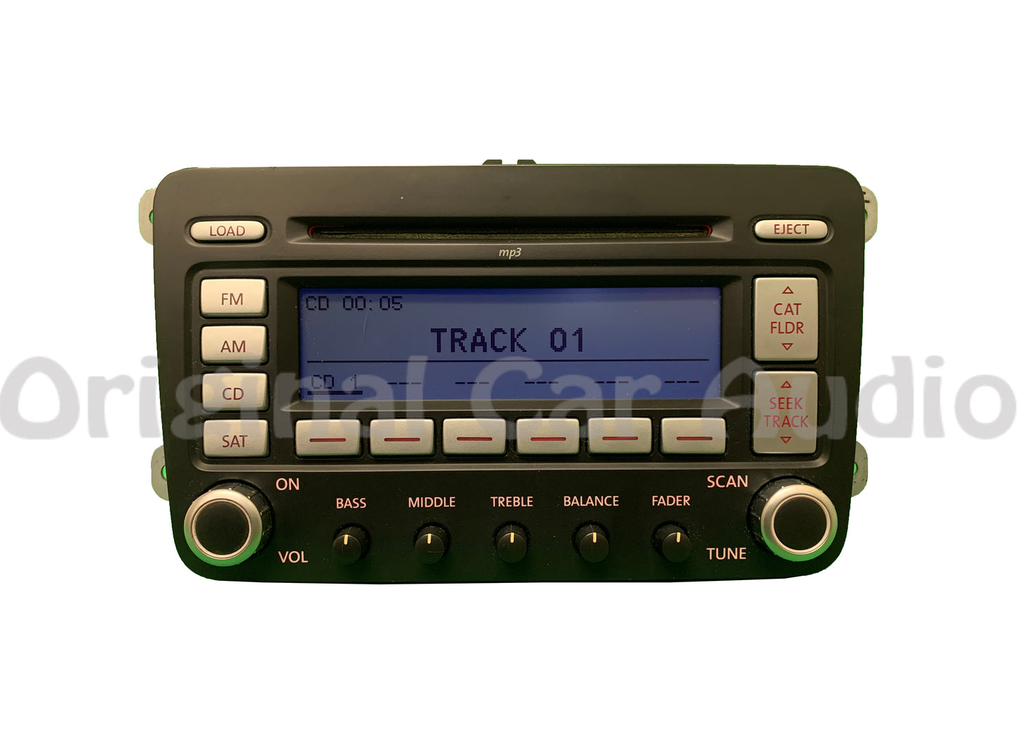 VOLKSWAGEN VW Jetta Passat Rabbit Golf GTI EOS Radio Stereo 6 Disc Changer CD Player 2006 2007 2008 2009 1K0 035 180 1K0035180