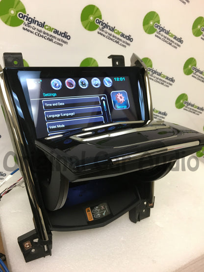 Refurbished 2013 - 2016 Cadillac SRX Cue Wireless Charging Navigation Bluetooth Touch Screen Display Control Panel Unit With Heated Seat Option ONLY