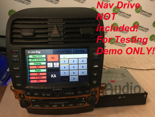 ACURA TSX Navigation GPS Radio Stereo 6 Disc Changer CD Player XM 7KB0 2005 2006 2007 2008 OEM