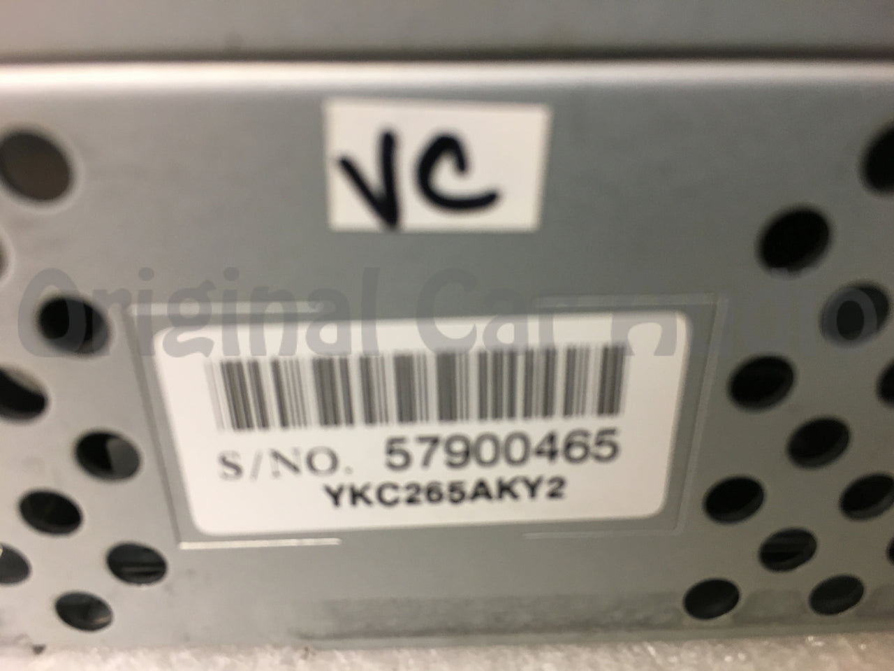 04 05 06 Cadillac SRX OEM Navigation GPS DVD 6 CD Changer Unit U2V