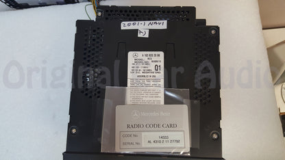 Remanufactured Mercedes-Benz navigation radio CD tape player display screen  A 163 820 20 86