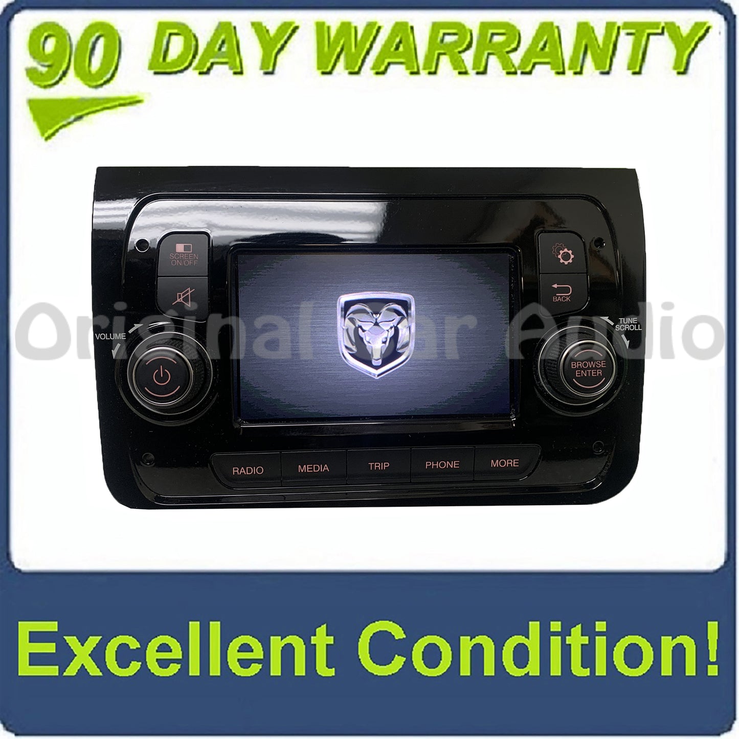 2019 - 2021 ProMaster RAM PROMASTER CITY  3500  OEM VP2 5" Touch Screen Multi Media Bluetooth Radio Receiver