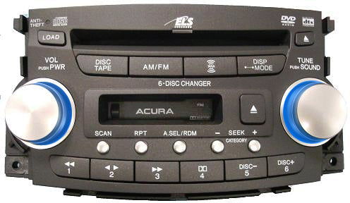 NEW Acura TL Radio 6 Disc CD Changer DVD Cassette 2004 2005 2006 1TB2