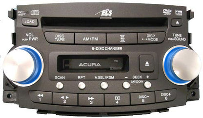 NEW Acura TL Radio 6 Disc CD Changer DVD Cassette 2004 2005 2006 1TB2