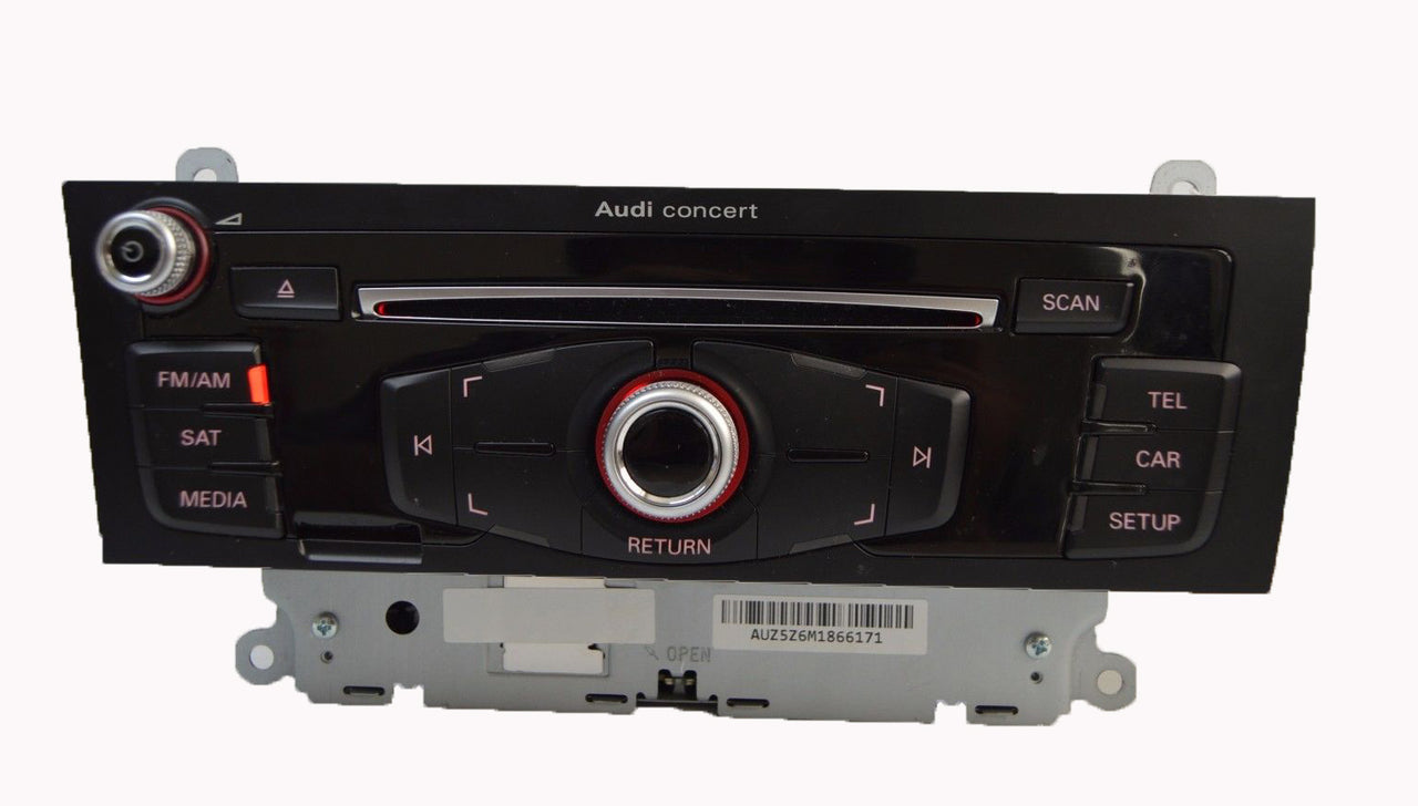 AUDI A4 A5 Satelitte Bluetooth Concert Radio 8T1 035 186R OEM
