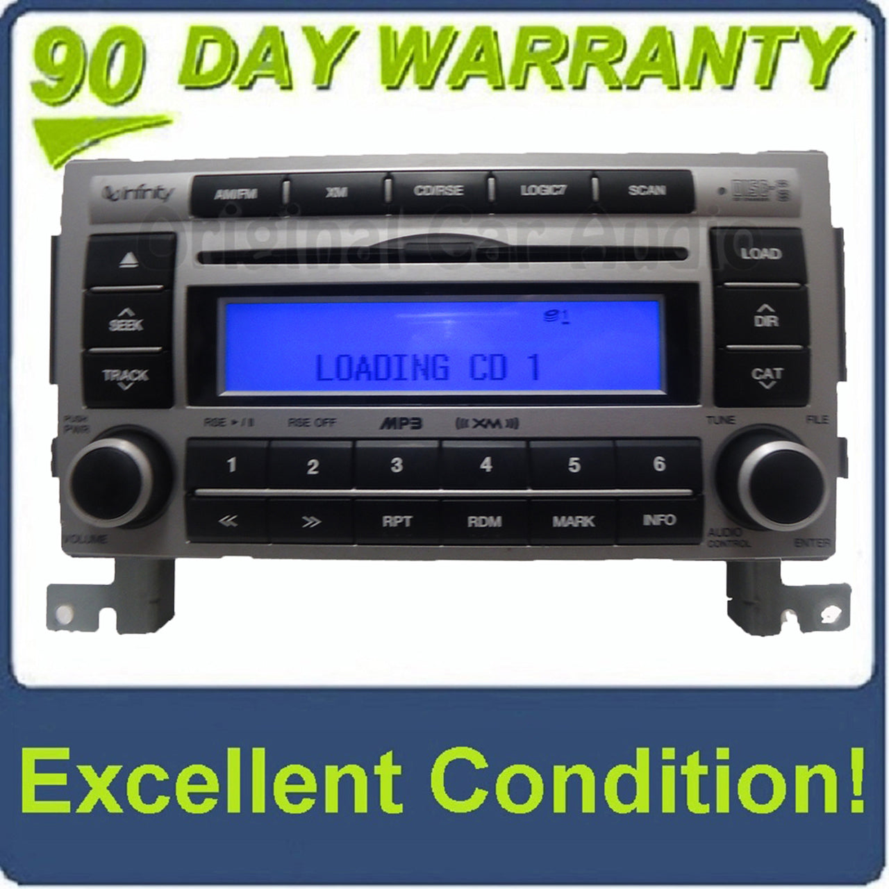2007 2008 Hyundai Sante Fe OEM Stereo Radio