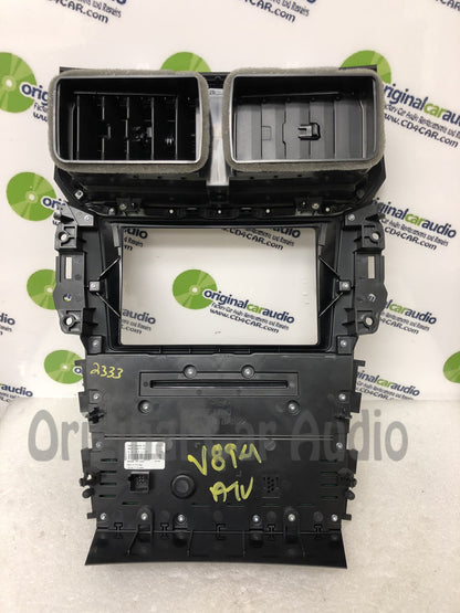 2016 - 2017 Ford Explorer OEM Sony Premium Sound Radio Climate Control Panel BEZEL ONLY