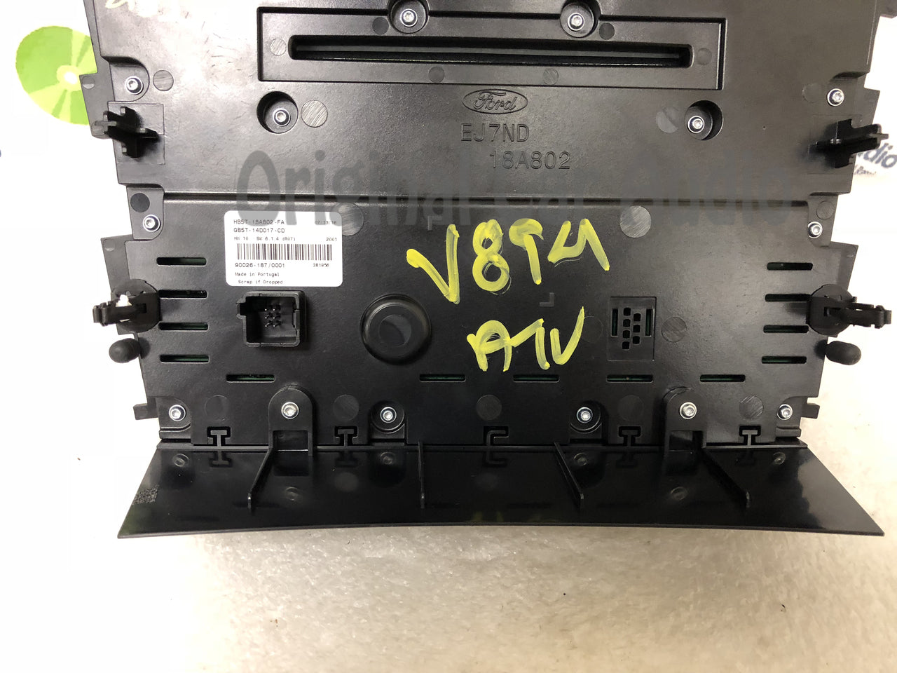 2016 - 2017 Ford Explorer OEM Sony Premium Sound Radio Climate Control Panel BEZEL ONLY