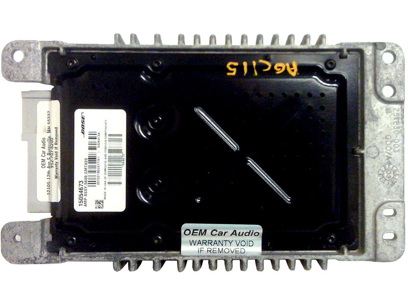 GMC CHEVY Avalanche Sierra Silverado BOSE Amplifier Amp