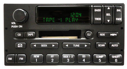 LINCOLN & TOWN CAR AM FM Tape Player Audiophile 1998-2000