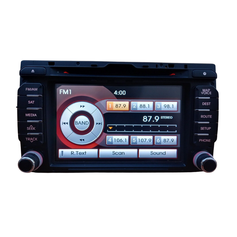 12-15 Kia Rio OEM Navigation GPS Satellite Display CD Radio Receiver Bluetooth