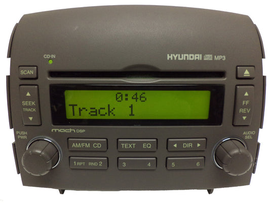Hyundai Radio CD Player MP3 Stereo AM FM Receiver OEM