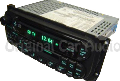 2002 - 2007 Chrysler Jeep Dodge OEM AM FM  Radio Tape Cassette CD Player RAZ RBP RBU