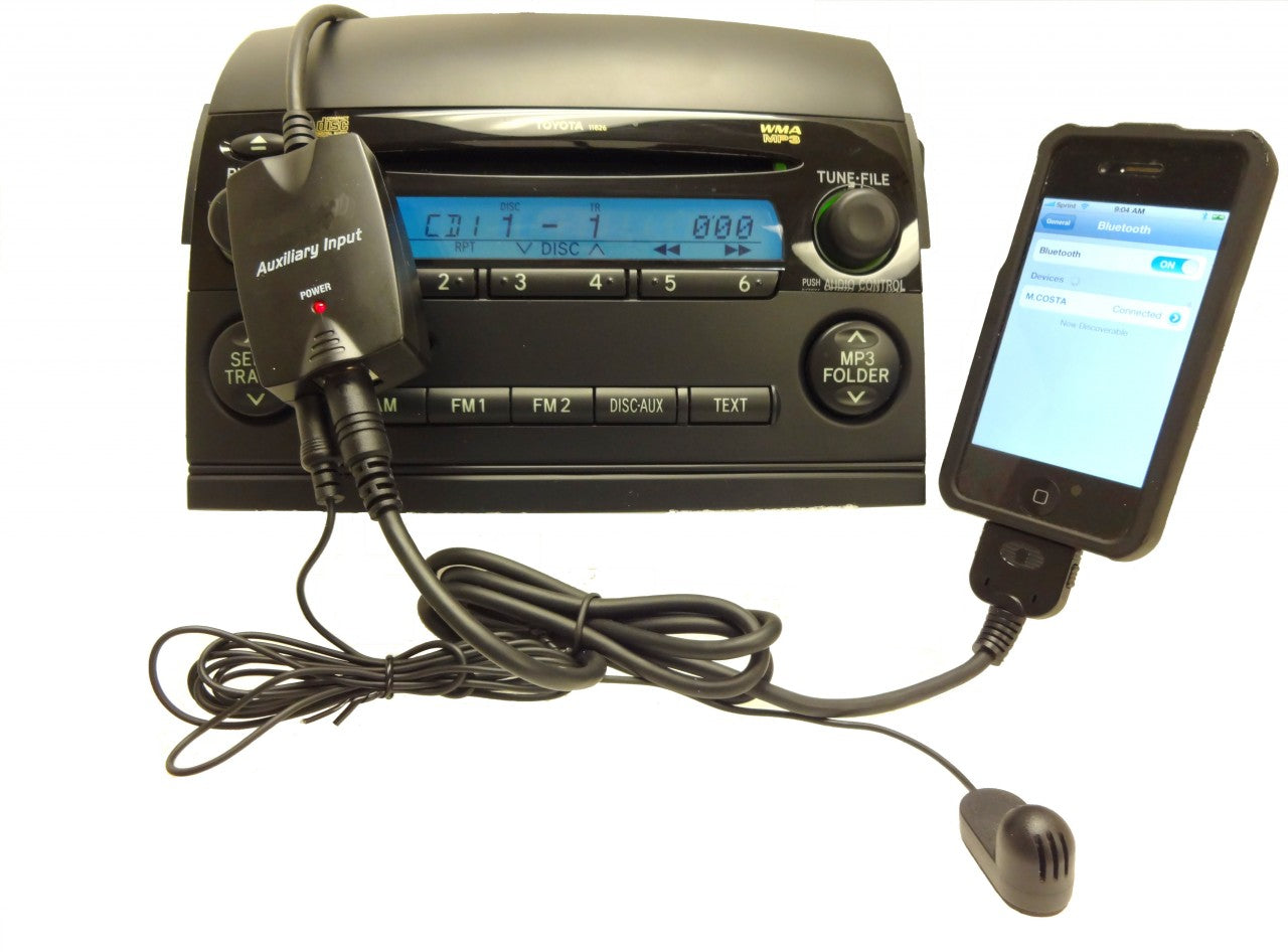 NEW Toyota iPod Bluetooth Auxiliary adapter harness