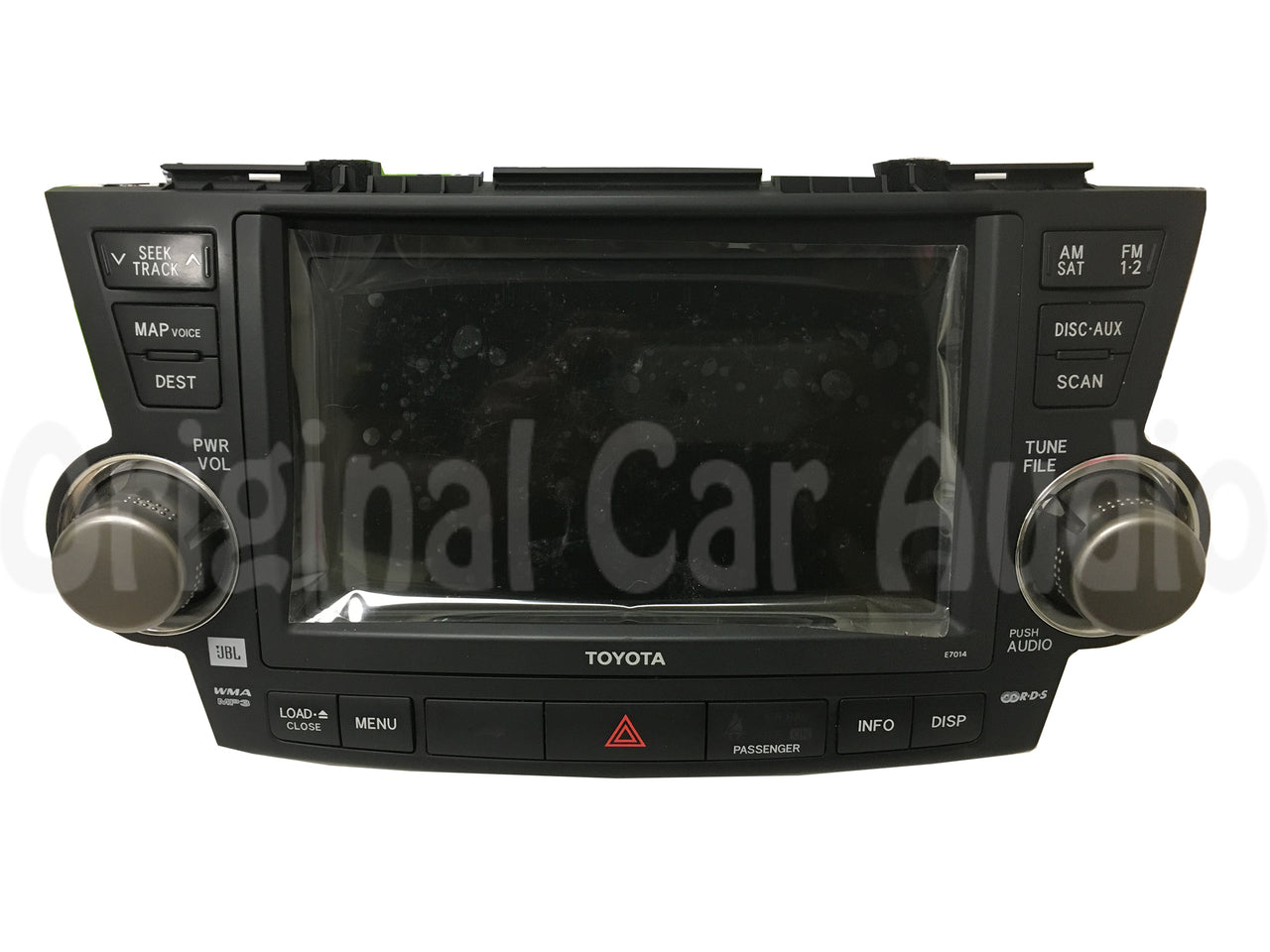 Refurbished TOYOTA Factory JBL Navigation Radio XM MP3 CD Player