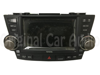 Refurbished TOYOTA Factory JBL Navigation Radio XM MP3 CD Player