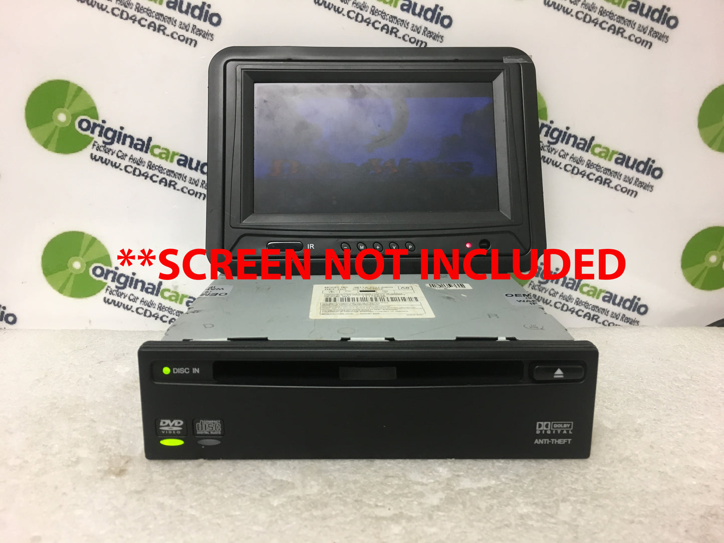 Honda Odyssey DVD Player 3911A-SHJ-A800 2005 2006 2007 2008 2009 2010