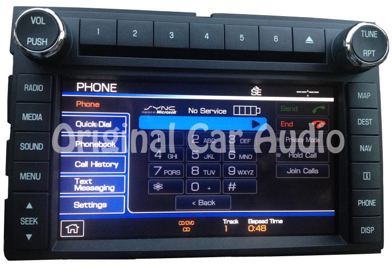 2011 - 2012 FORD Escape OEM Navigation AM FM Radio CD Player Receiver