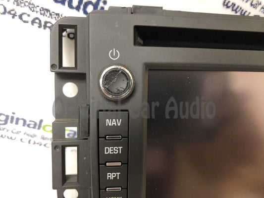 Chevrolet Avalanche Silverado GMC Sierra Navigation Face Screen BLEMISHED