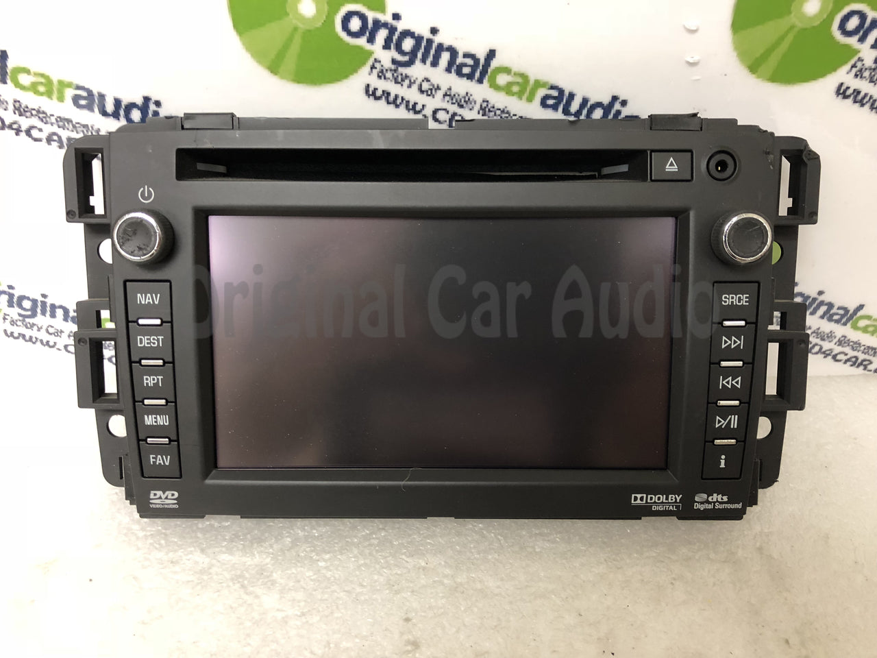 Chevrolet Avalanche Silverado GMC Sierra Navigation Face Screen BLEMISHED