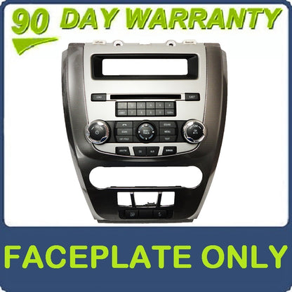 2010 2011 2012 FORD Fusion Mercury Milan DASH RADIO TRIM BEZEL 6CD Carbon Fiber Finish