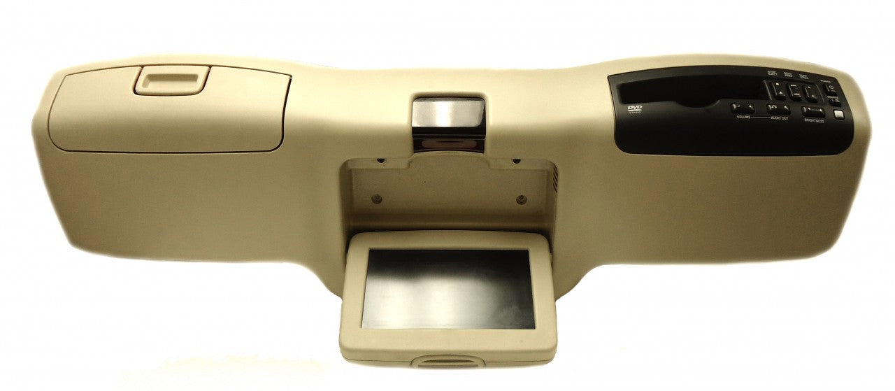03 04 05 FORD Explorer LINCOLN Aviator MERCURY Mountaineer Overhead DVD Player Flip-down Screen Monitor Assembly Rear Entertainment System OEM