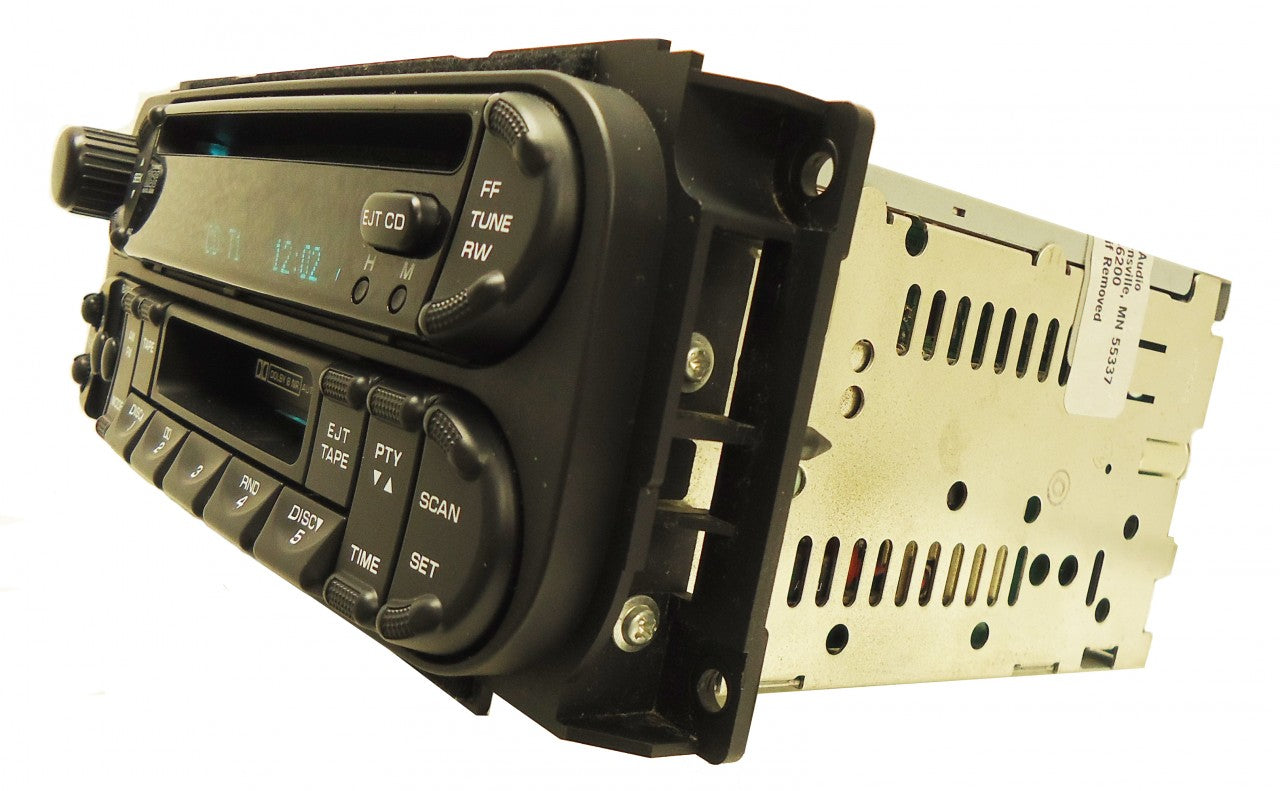 2002 - 2007 Chrysler Jeep Dodge Radio Stereo Cassette Tape CD Player RAZ