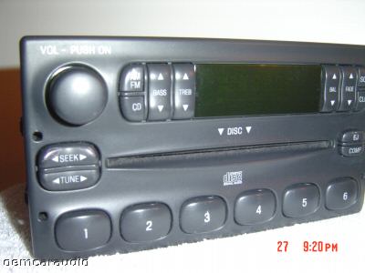 1995 1996 1997 Ford Explorer Ranger Mercury Mountaineer 1998 Navigator Radio CD Player