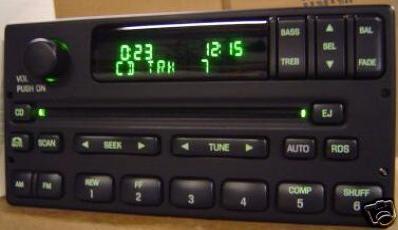 1998 - 2005 Ford / Lincoln /Mercury  Radio CD player