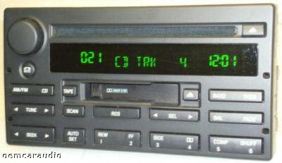 FORD Crown Victoria MERCURY Grand Marquis Marauder Radio Stereo Tape CD Player Audiophile Subwoofer Sound 2003 2004 2005 2006 2007