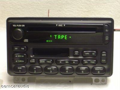 FORD EXPLORER Mustang Mercury Mountaineer radio CD player 2001 2002 2003