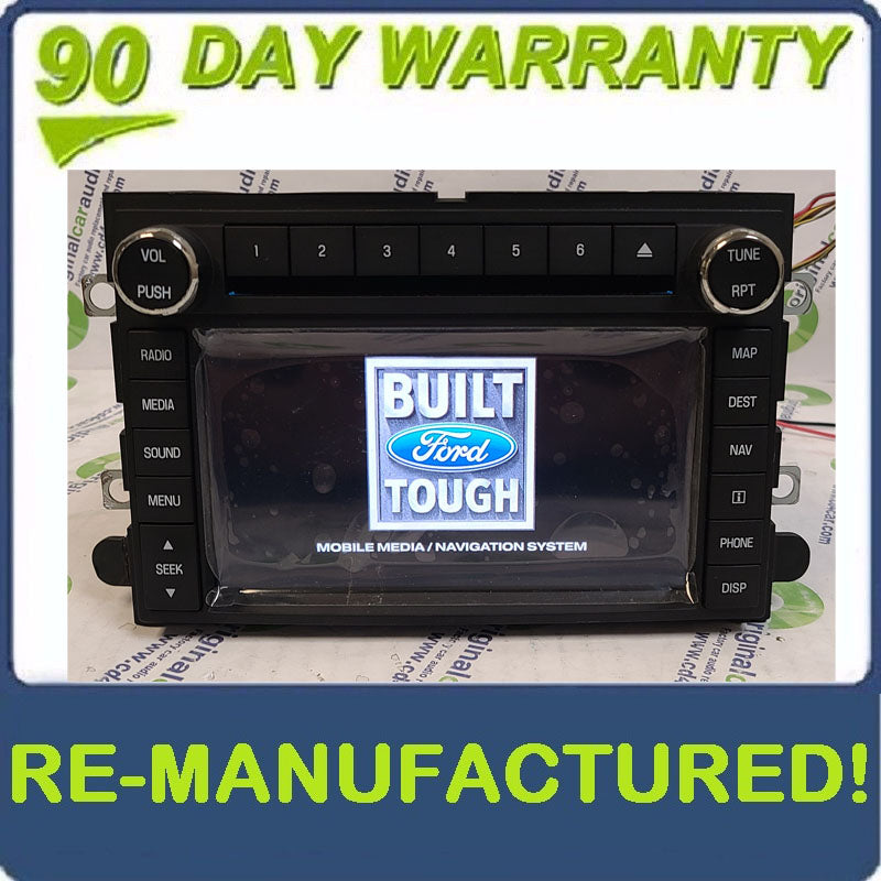 Remanufctured 2010 - 2013 FORD Edge Expedition F-250 F-350 OEM Navigation AM FM Radio CD Player Receiver