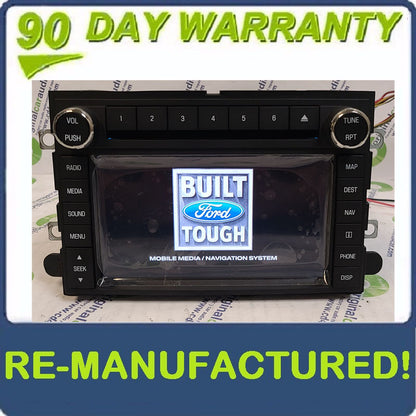 Remanufctured 2010 - 2013 FORD Edge Expedition F-250 F-350 OEM Navigation AM FM Radio CD Player Receiver