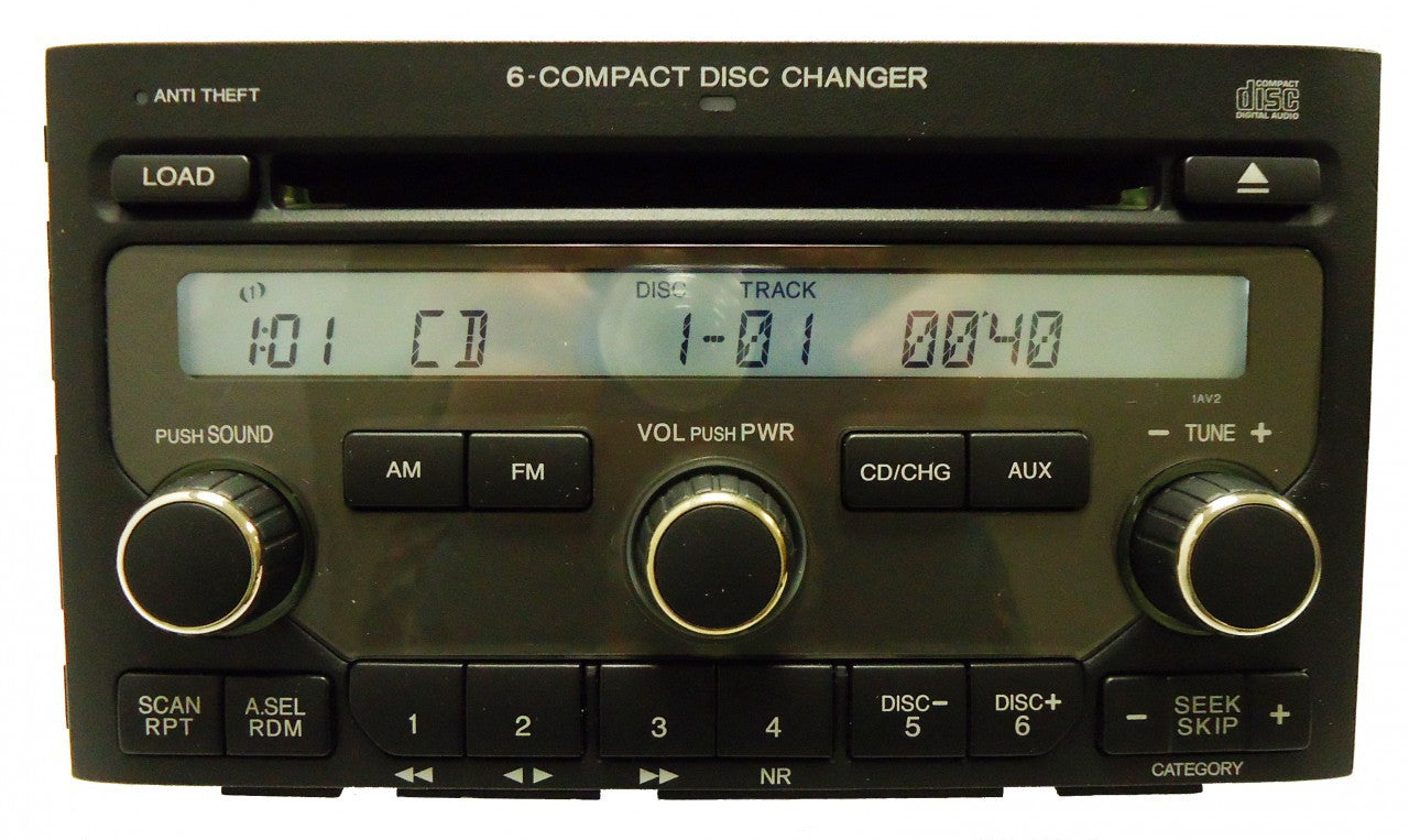 REPAIR 06 07 08 Honda PILOT Radio 6 Disc CD Changer Player 1AV0 1AV1 1BV1 1TV5