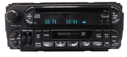 2002 - 2007 Chrysler Jeep Dodge Radio Stereo Cassette Tape CD Player RAZ
