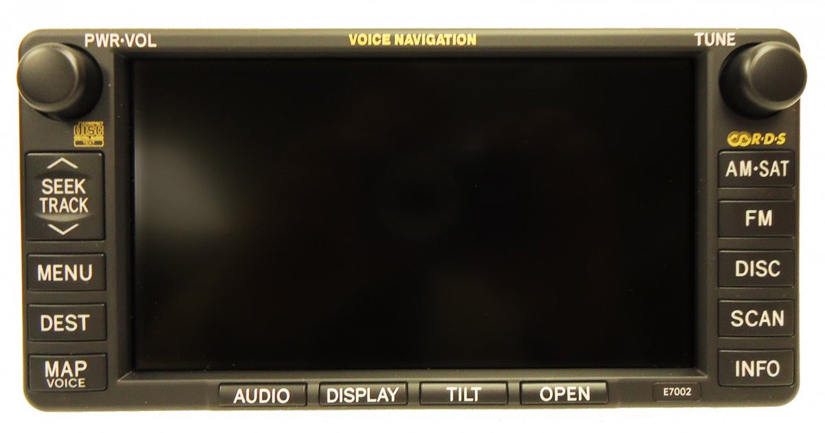 NEW LEXUS ES330 Navigation Radio Screen Faceplate Replacement 2004 2005 2006 E7002