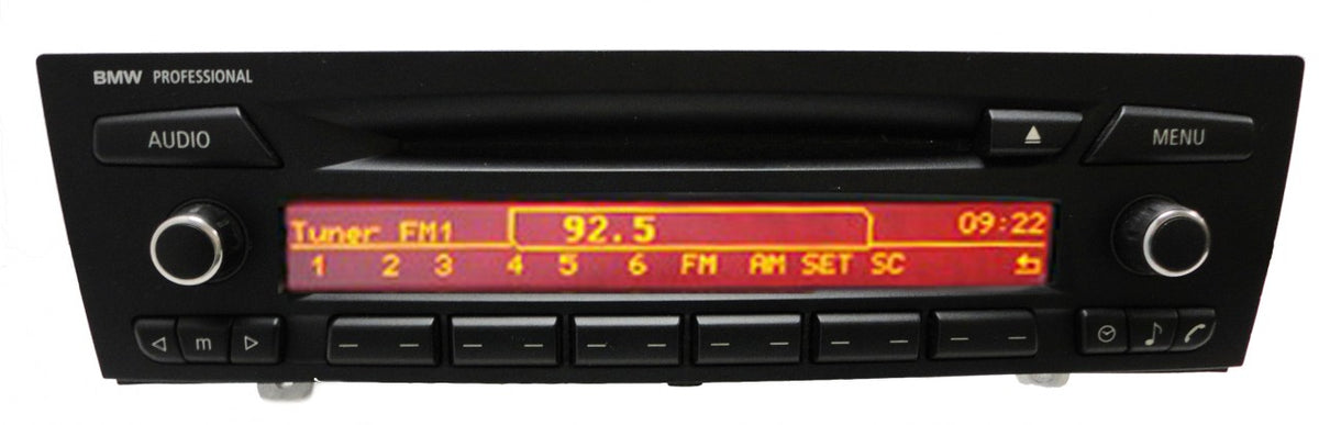 06 07 08 09 10 11 BMW 3 Series Professional Radio Stereo and CD Player BMWRCD121 2006 2007 2008 2009 2010 2011 - ANALOG