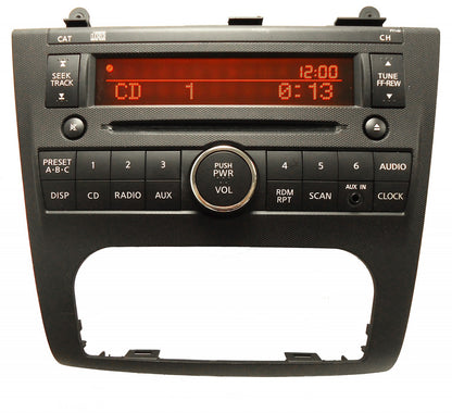 07 08 NISSAN Altima Radio CD AUX Player 28185 ZN40A PY14B
