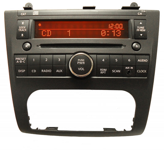 07 08 NISSAN Altima Radio CD AUX Player 28185 ZN40A PY14B