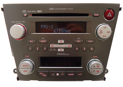 2007 - 2008 Subaru Legacy OEM AM FM Radio MP3 6 CD Player Receiver P-204UH