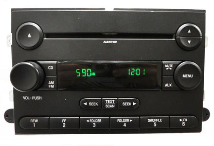 06 07 08 09 10 FORD Explorer Sport Trac MERCURY Mountaineer Sirius Satellite Radio MP3 Disc CD Player