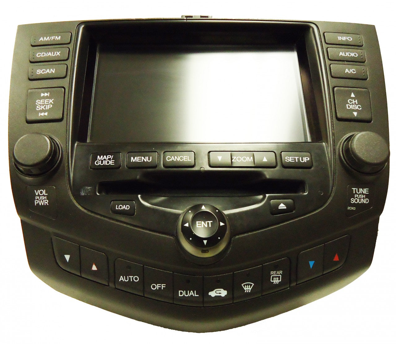 2003 03 HONDA Accord Navigation Radio and 6 CD Changer OEM 2CK0