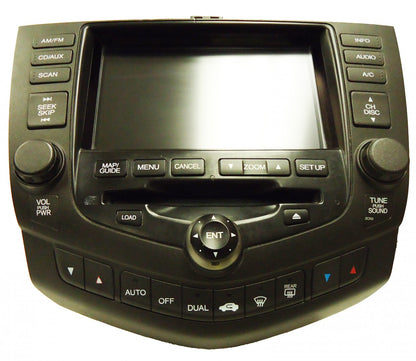2003 03 HONDA Accord Navigation Radio and 6 CD Changer OEM 2CK0
