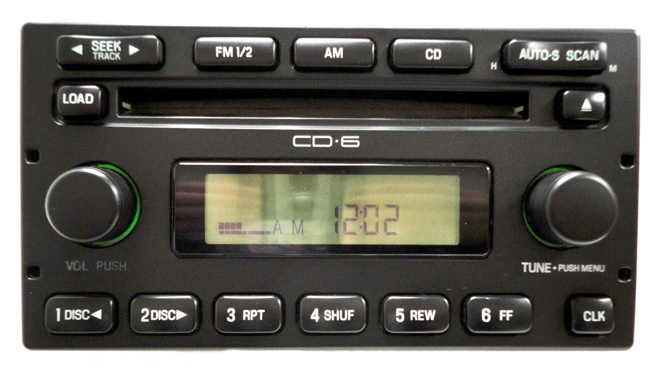 2001 - 2003 Ford F150 F250 F350 OEM Radio 6 CD Changer Receiver
