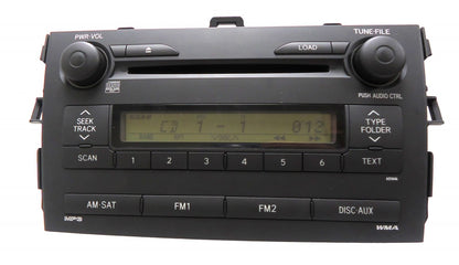 2009 - 2011 Toyota Corolla OEM Radio MP3 6 CD Player Receiver A51846