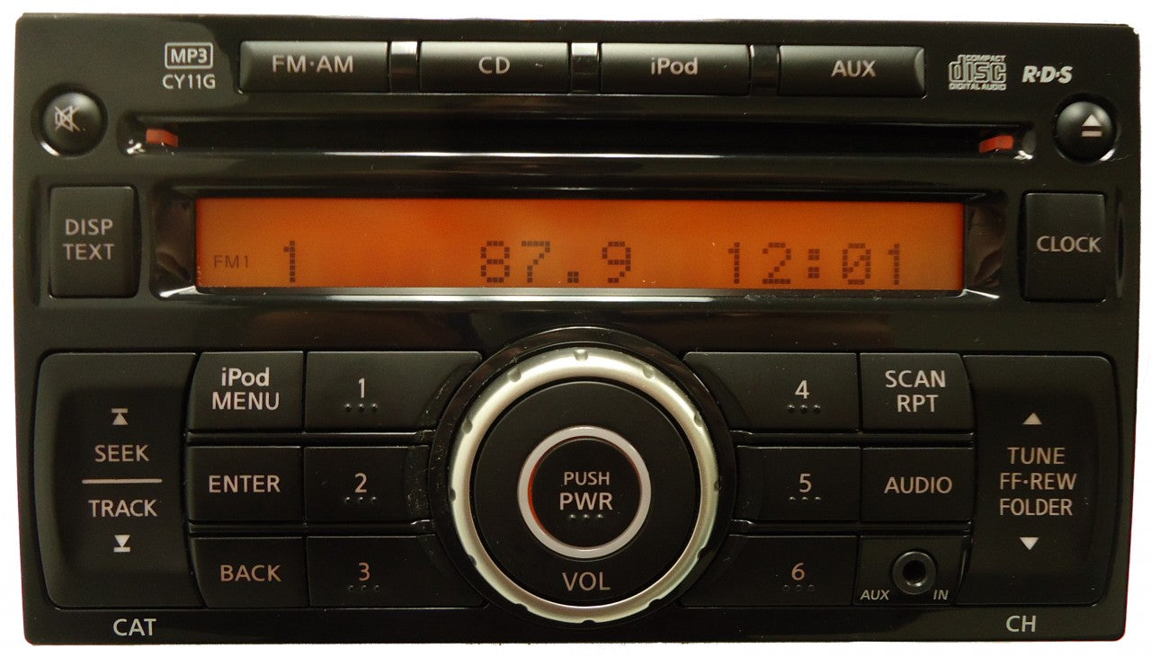 2011 2012 NISSAN Juke Radio MP3 CD Player AUX