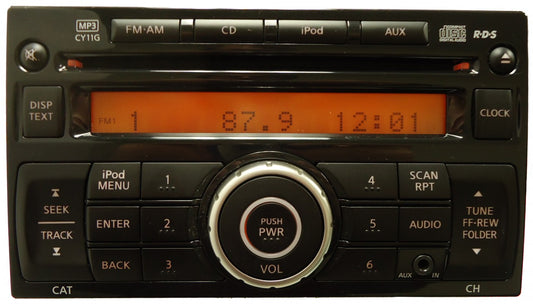 2011 2012 NISSAN Juke Radio MP3 CD Player AUX
